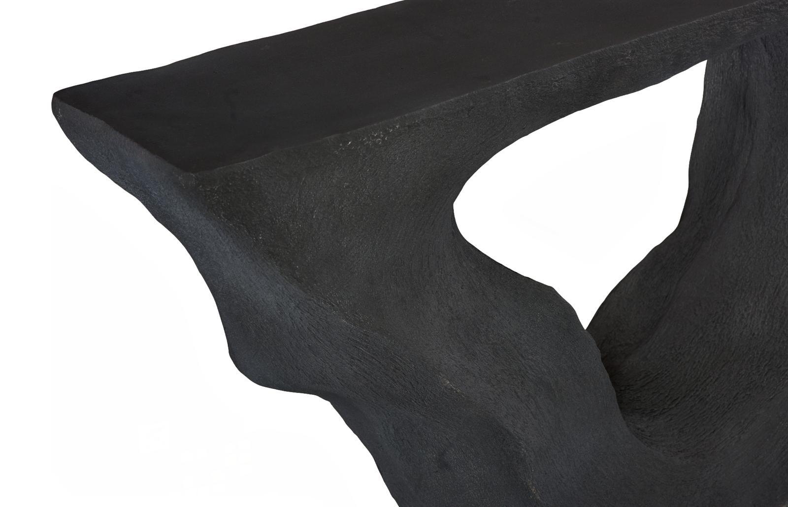 Phillips Collection Home Decor Phillips Collection Strata Console, Charcoal Stone