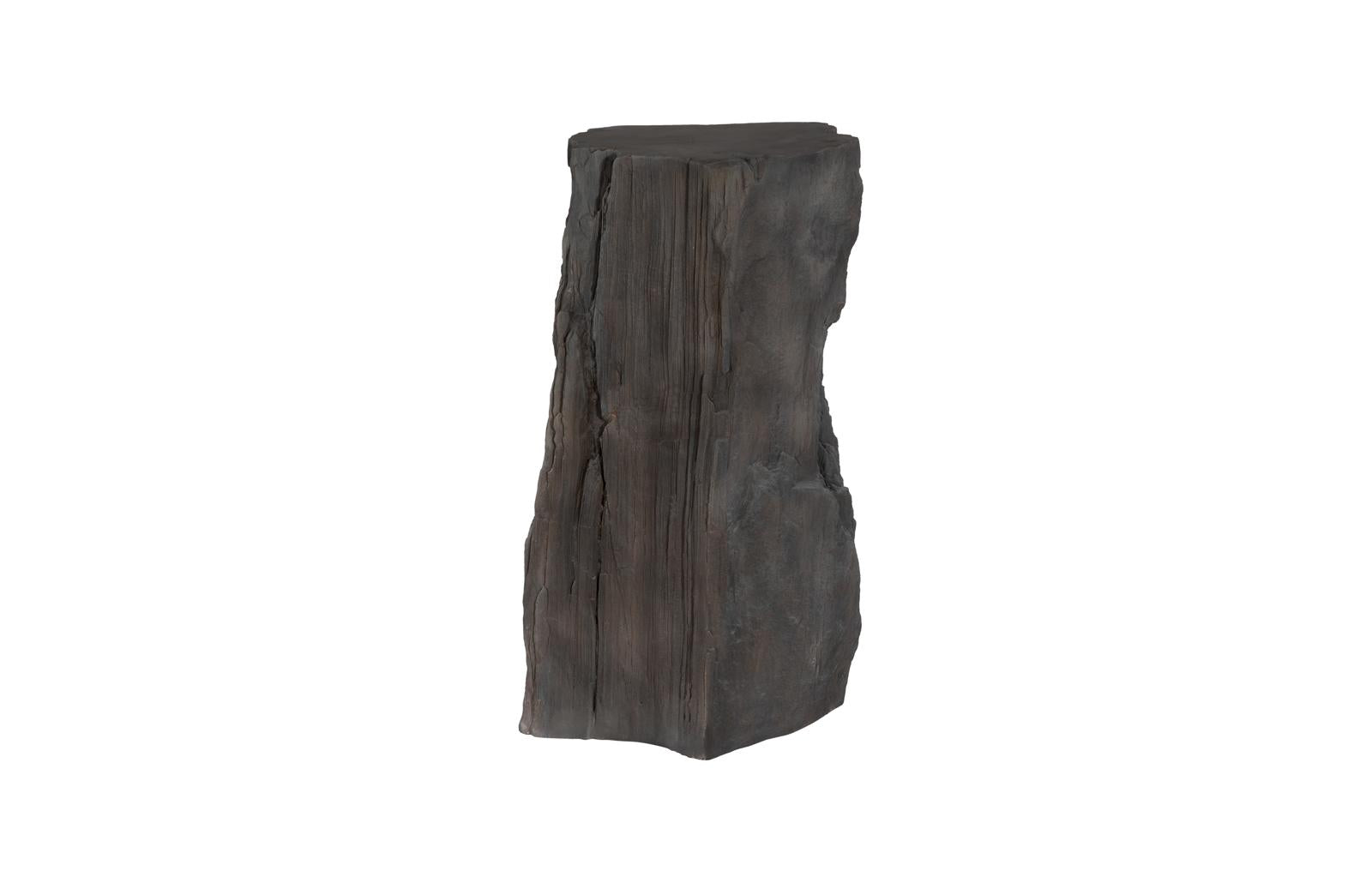 Phillips Collection Home Decor Phillips Collection Stratified Cast Stone Pedestal, Painted Slate PH119126