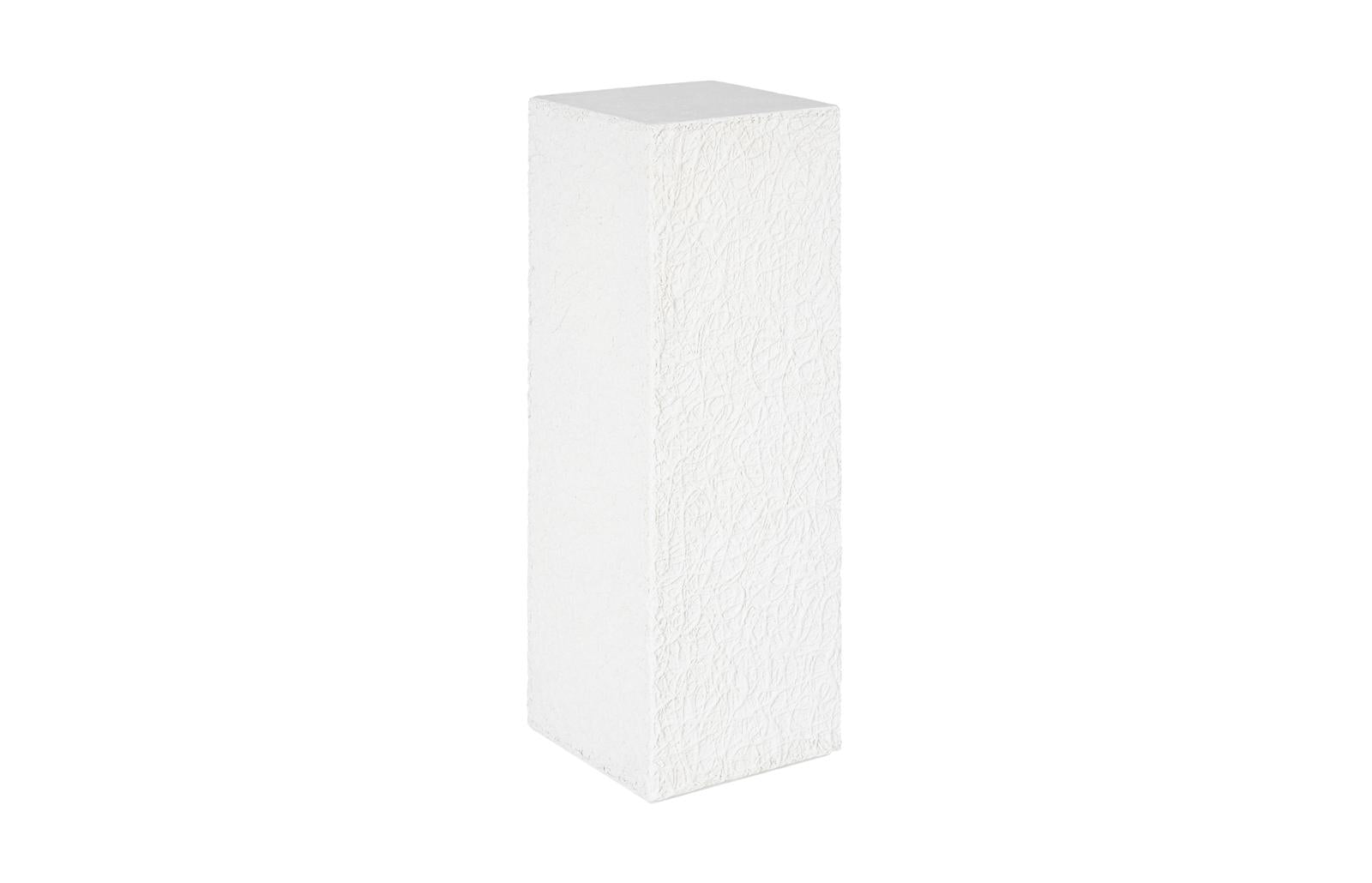 Phillips Collection Home Decor Phillips Collection String Theory Pedestal, White Stone, Large