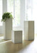 Phillips Collection Home Decor Phillips Collection String Theory Pedestal, White Stone, Medium