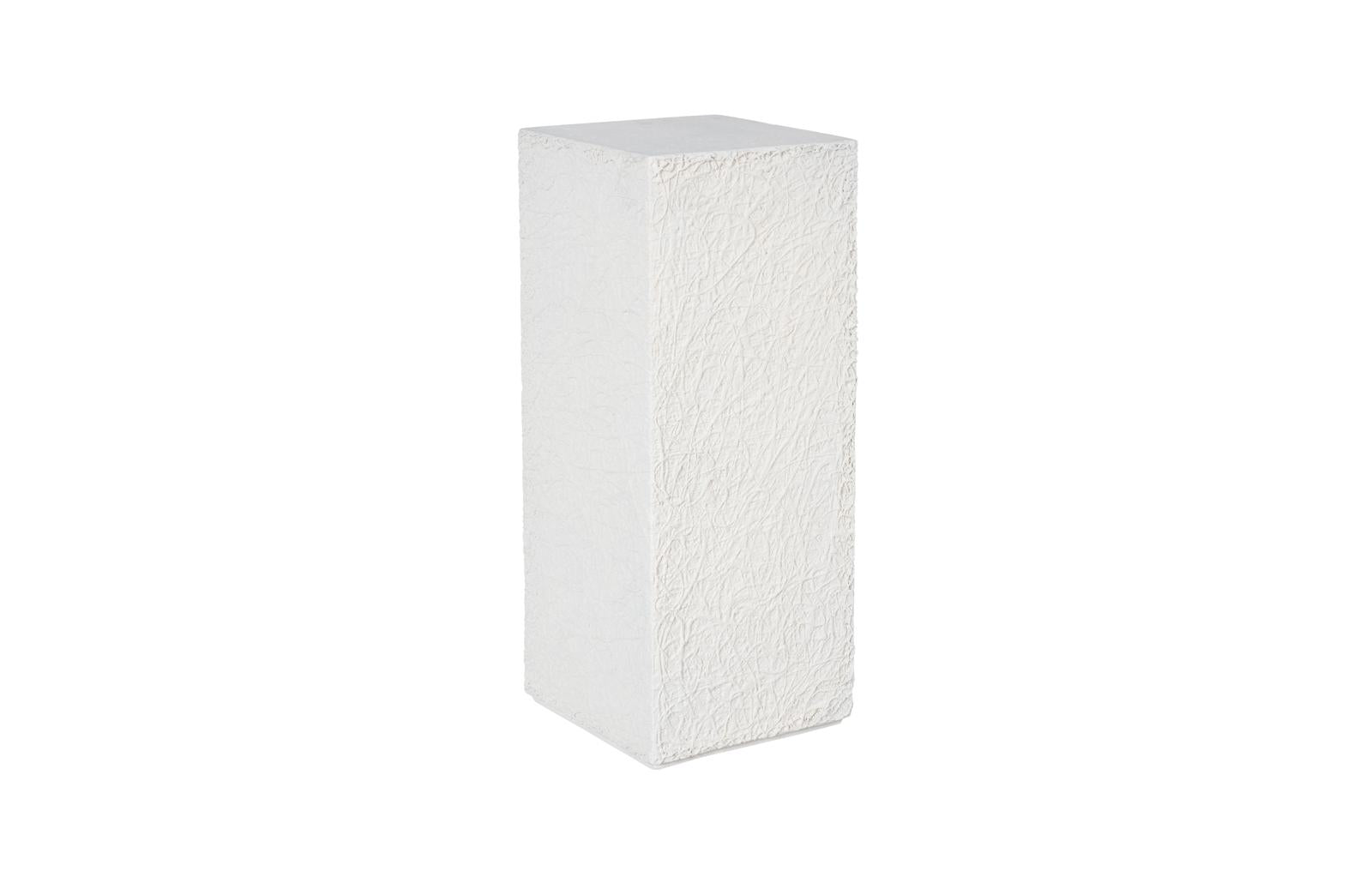 Phillips Collection Home Decor Phillips Collection String Theory Pedestal, White Stone, Medium