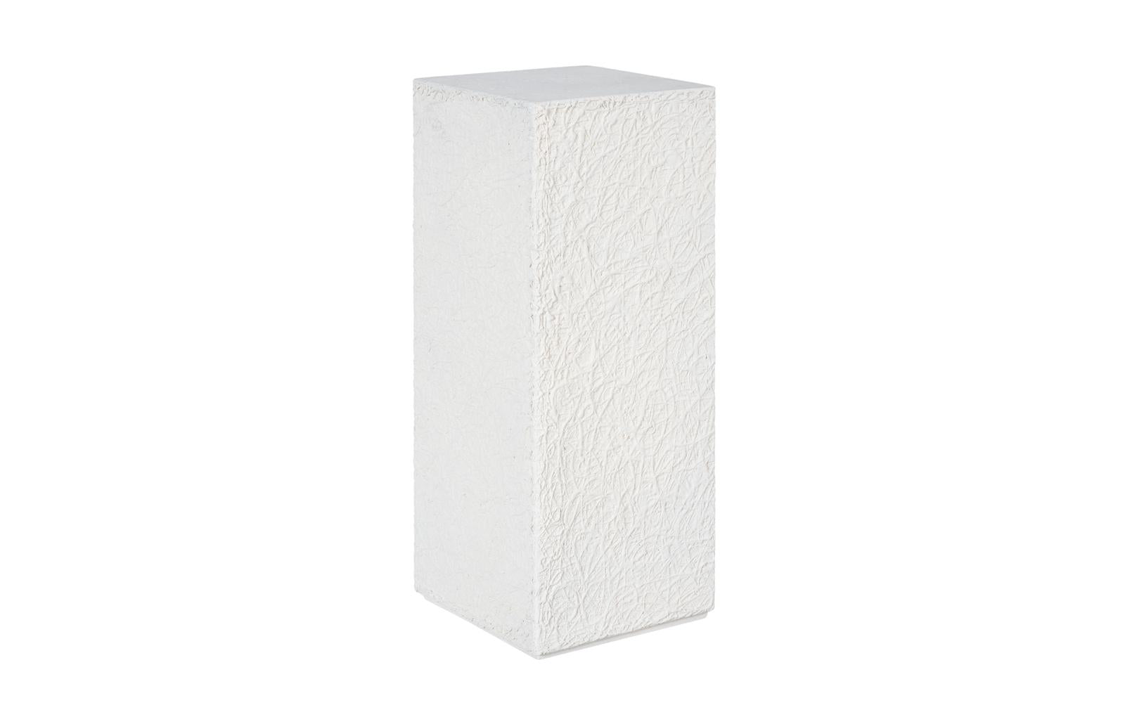 Phillips Collection Home Decor Phillips Collection String Theory Pedestal, White Stone, Medium