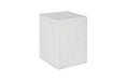 Phillips Collection Home Decor Phillips Collection String Theory Pedestal, White Stone, Small
