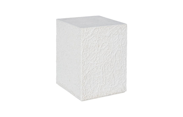Phillips Collection Home Decor Phillips Collection String Theory Pedestal, White Stone, Small