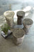 Phillips Collection Furniture Phillips Collection Stump Stool, Gray Stone Finish, Black