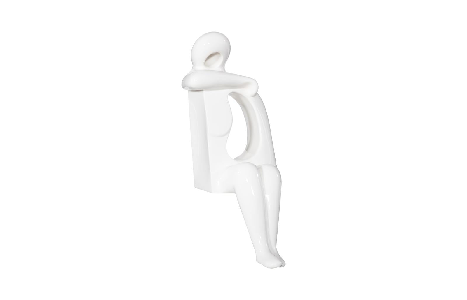 Phillips Collection Home Decor Phillips Collection Sweetie Sculpture, Gel Coat White