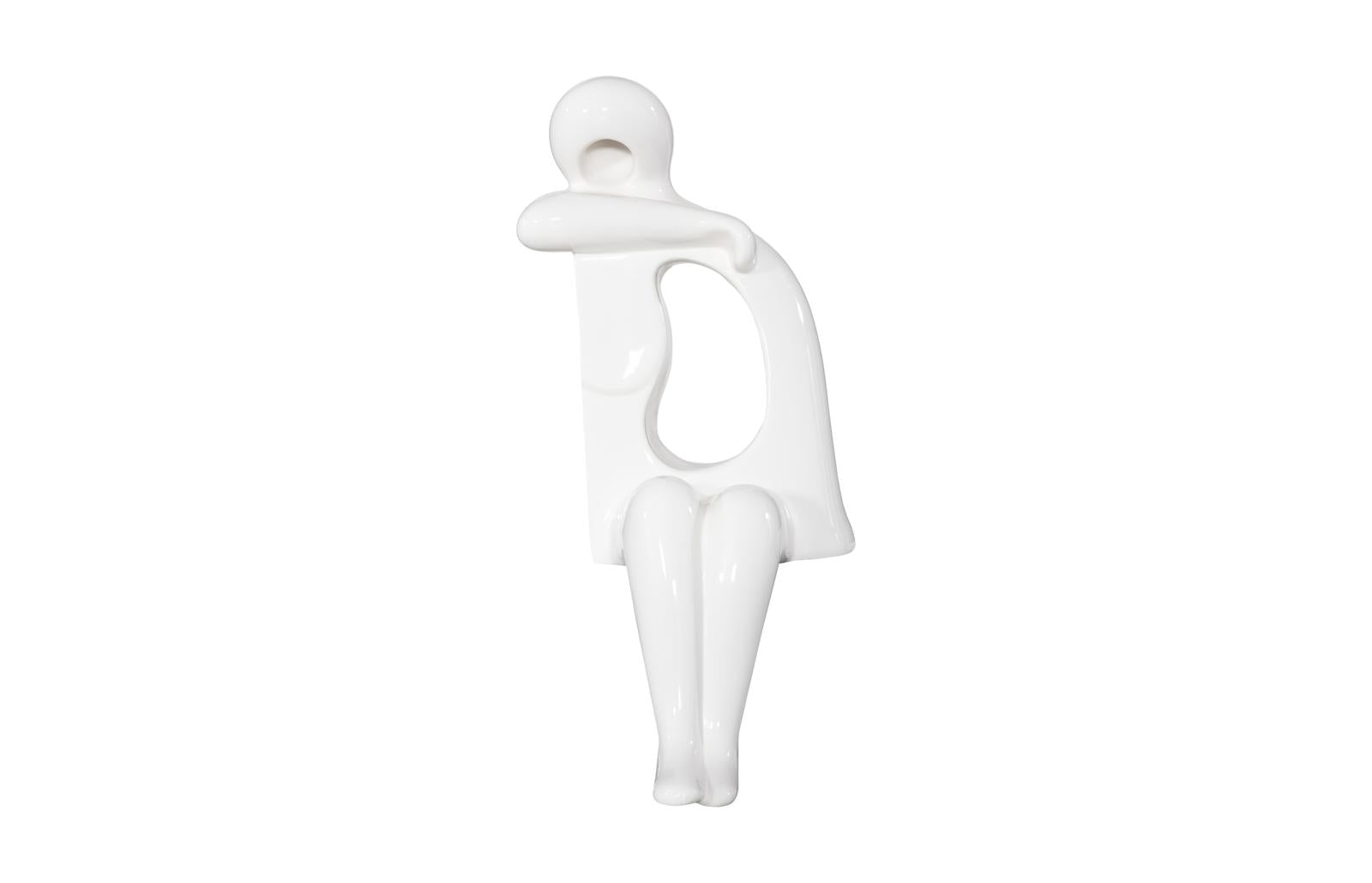 Phillips Collection Home Decor Phillips Collection Sweetie Sculpture, Gel Coat White