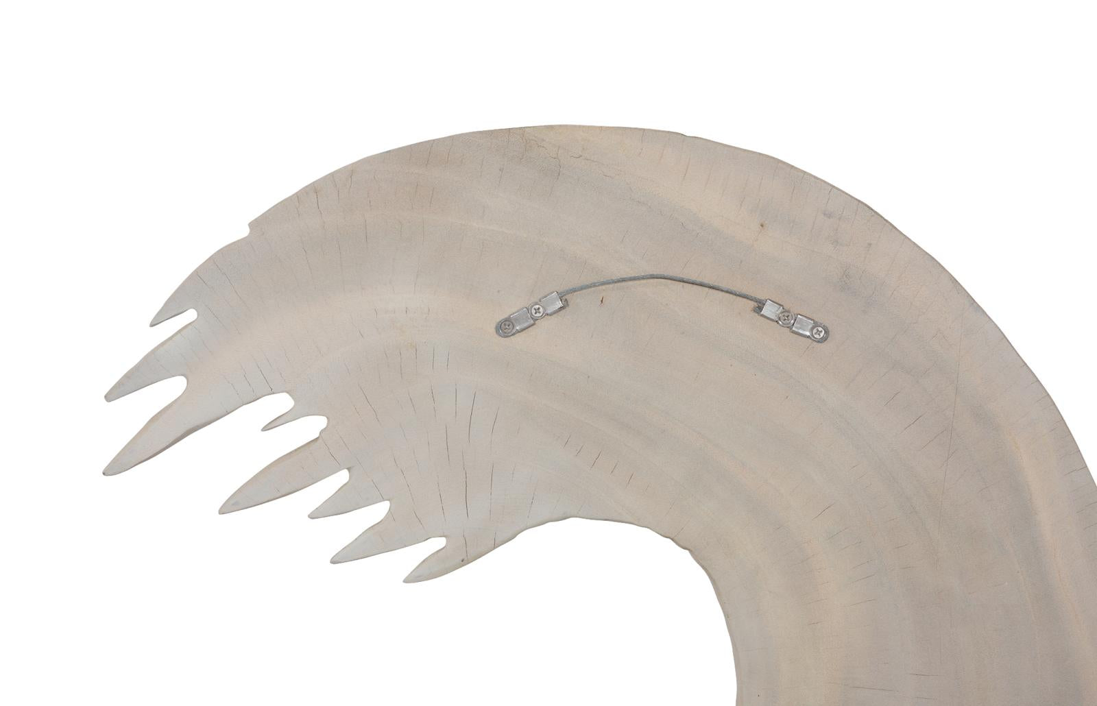 Phillips Collection Home Decor Phillips Collection Swoop Wall Art, Bleached Wood, Small