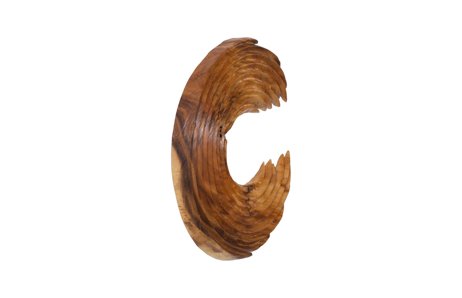 Phillips Collection Home Decor Phillips Collection Swoop Wall Art, Natural Wood, Large