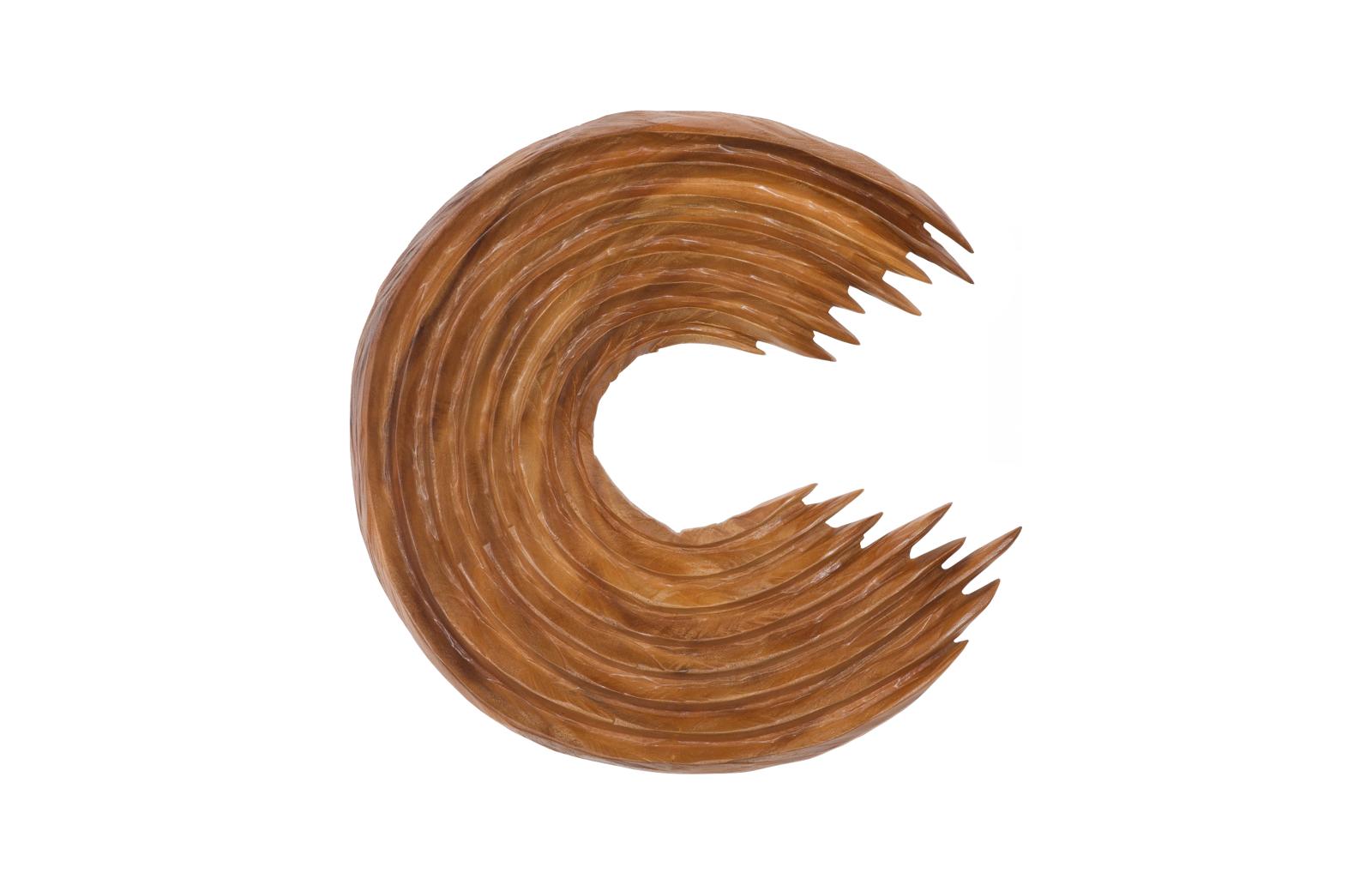 Phillips Collection Home Decor Phillips Collection Swoop Wall Art, Natural Wood, Small