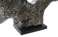 Phillips Collection Home Decor Phillips Collection Teak Sculpture on Stand, Black Wash
