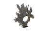 Phillips Collection Home Decor Phillips Collection Teak Sculpture on Stand, Black Wash
