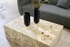 Phillips Collection Home Decor Phillips Collection Teak Slice Coffee Table, Rectangle, Bleached