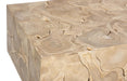 Phillips Collection Home Decor Phillips Collection Teak Slice Coffee Table, Rectangle, Bleached
