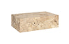 Phillips Collection Home Decor Phillips Collection Teak Slice Coffee Table, Rectangle, Bleached