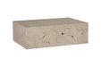 Phillips Collection Home Decor Phillips Collection Teak Slice Coffee Table, Rectangle, Oat Finish