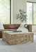 Phillips Collection Home Decor Phillips Collection Teak Slice Coffee Table, Square, Bleached