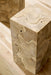 Phillips Collection Home Decor Phillips Collection Teak Slice Pedestal, Square, Bleached ,  LG