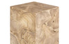 Phillips Collection Home Decor Phillips Collection Teak Slice Pedestal, Square, Bleached ,  LG