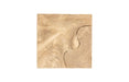 Phillips Collection Home Decor Phillips Collection Teak Slice Pedestal, Square, Bleached ,  LG