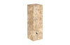 Phillips Collection Home Decor Phillips Collection Teak Slice Pedestal, Square, Bleached ,  LG