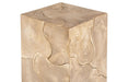 Phillips Collection Home Decor Phillips Collection Teak Slice Pedestal, Square, Bleached , MD
