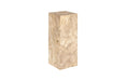 Phillips Collection Home Decor Phillips Collection Teak Slice Pedestal, Square, Bleached , MD