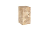 Phillips Collection Home Decor Phillips Collection Teak Slice Pedestal, Square, Bleached , SM