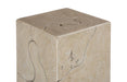 Phillips Collection Home Decor Phillips Collection Teak Slice Pedestal, Square, Oat Finish, SM