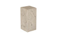 Phillips Collection Home Decor Phillips Collection Teak Slice Pedestal, Square, Oat Finish, SM