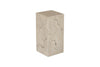 Phillips Collection Home Decor Phillips Collection Teak Slice Pedestal, Square, Oat Finish, SM