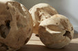 Phillips Collection Home Decor Phillips Collection Teak Wood Ball, Extra Large, Bleached