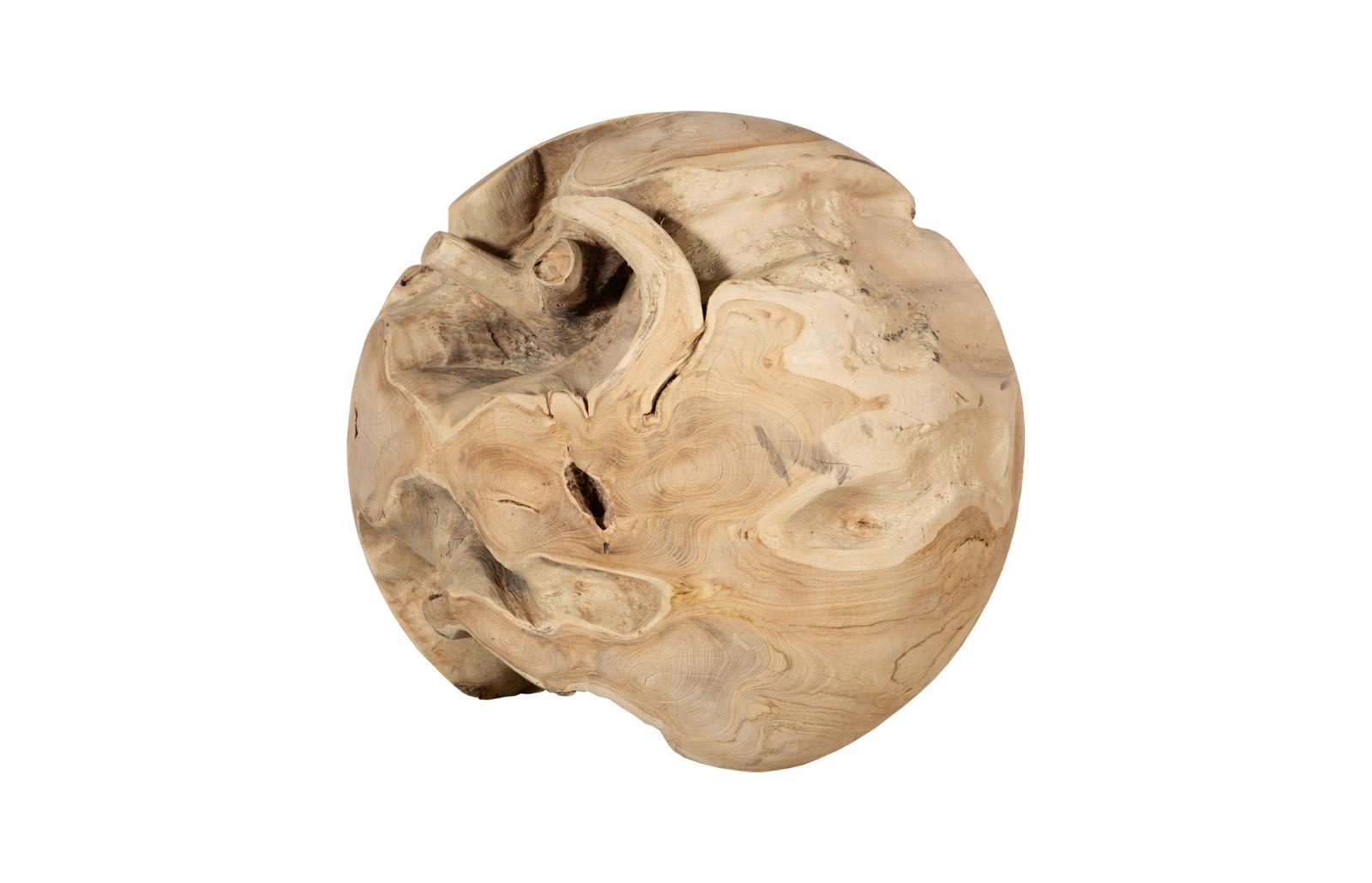 Phillips Collection Home Decor Phillips Collection Teak Wood Ball, Extra Large, Bleached