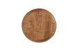 Phillips Collection Home Decor Phillips Collection Teak Wood Bowl Wall Art, Metallurgy Edge, XL