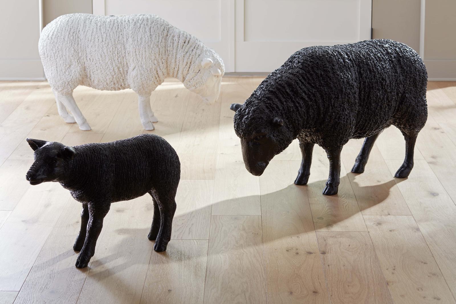 Phillips Collection Home Decor Phillips Collection Texelaar Sheep, Lamb, Gel Coat Black