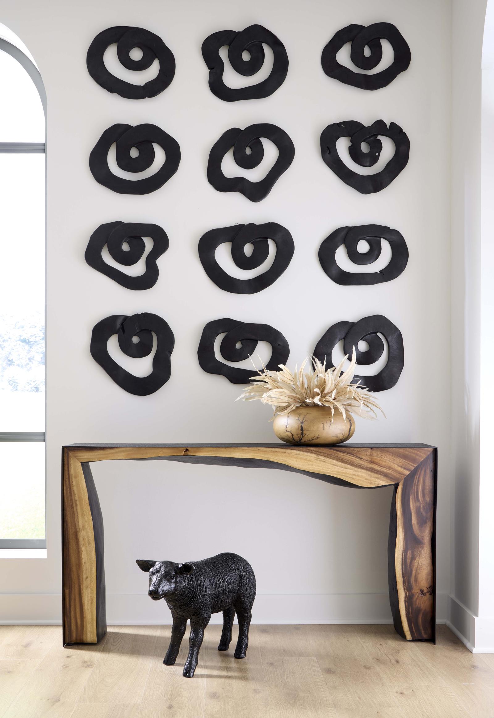 Phillips Collection Home Decor Phillips Collection Texelaar Sheep, Lamb, Gel Coat Black