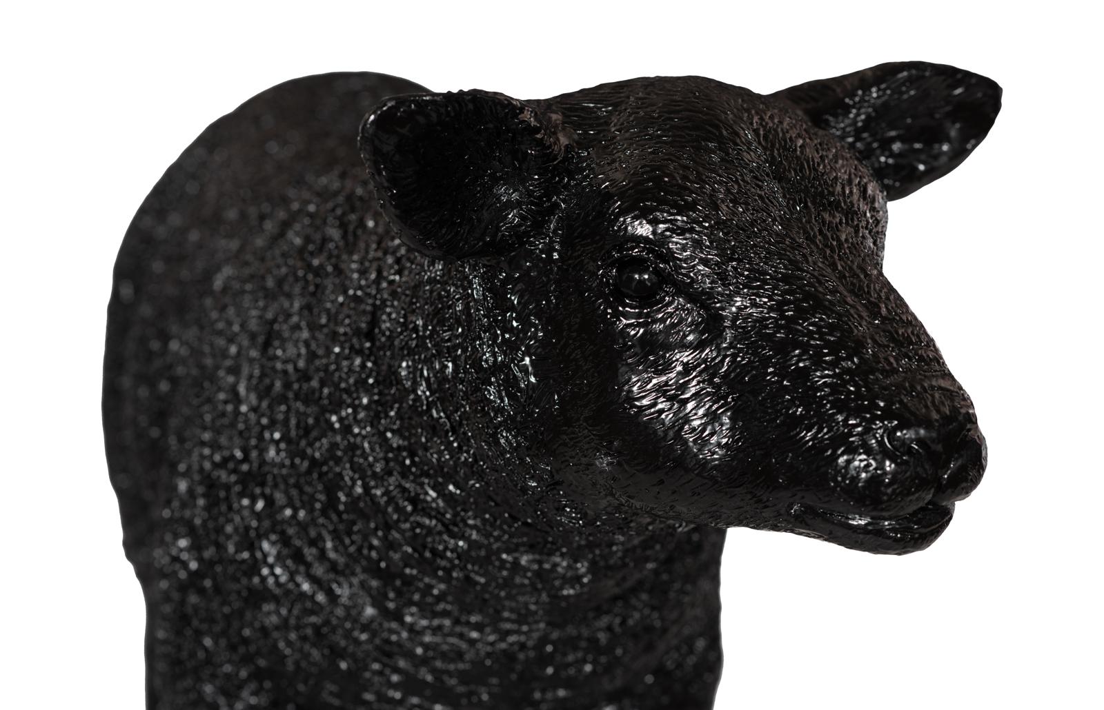 Phillips Collection Home Decor Phillips Collection Texelaar Sheep, Lamb, Gel Coat Black