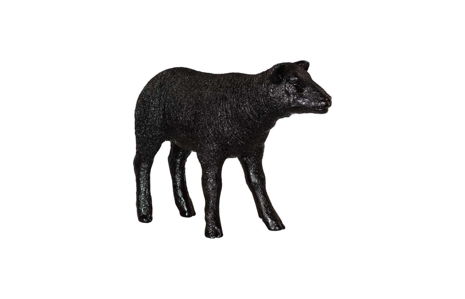 Phillips Collection Home Decor Phillips Collection Texelaar Sheep, Lamb, Gel Coat Black