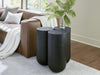 Phillips Collection Home Decor Phillips Collection Triflora Side Table, Black, Large