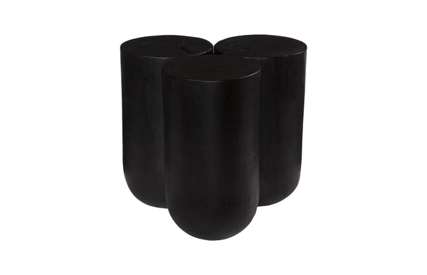 Phillips Collection Home Decor Phillips Collection Triflora Side Table, Black, Small