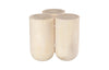 Phillips Collection Home Decor Phillips Collection Triflora Side Table, Bleached, Small