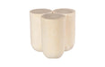 Phillips Collection Home Decor Phillips Collection Triflora Side Table, Bleached, Small