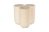 Phillips Collection Home Decor Phillips Collection Triflora Side Table, Bleached, Small