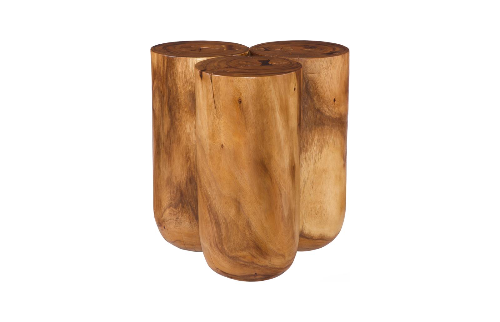 Phillips Collection Home Decor Phillips Collection Triflora Side Table, Natural, Large