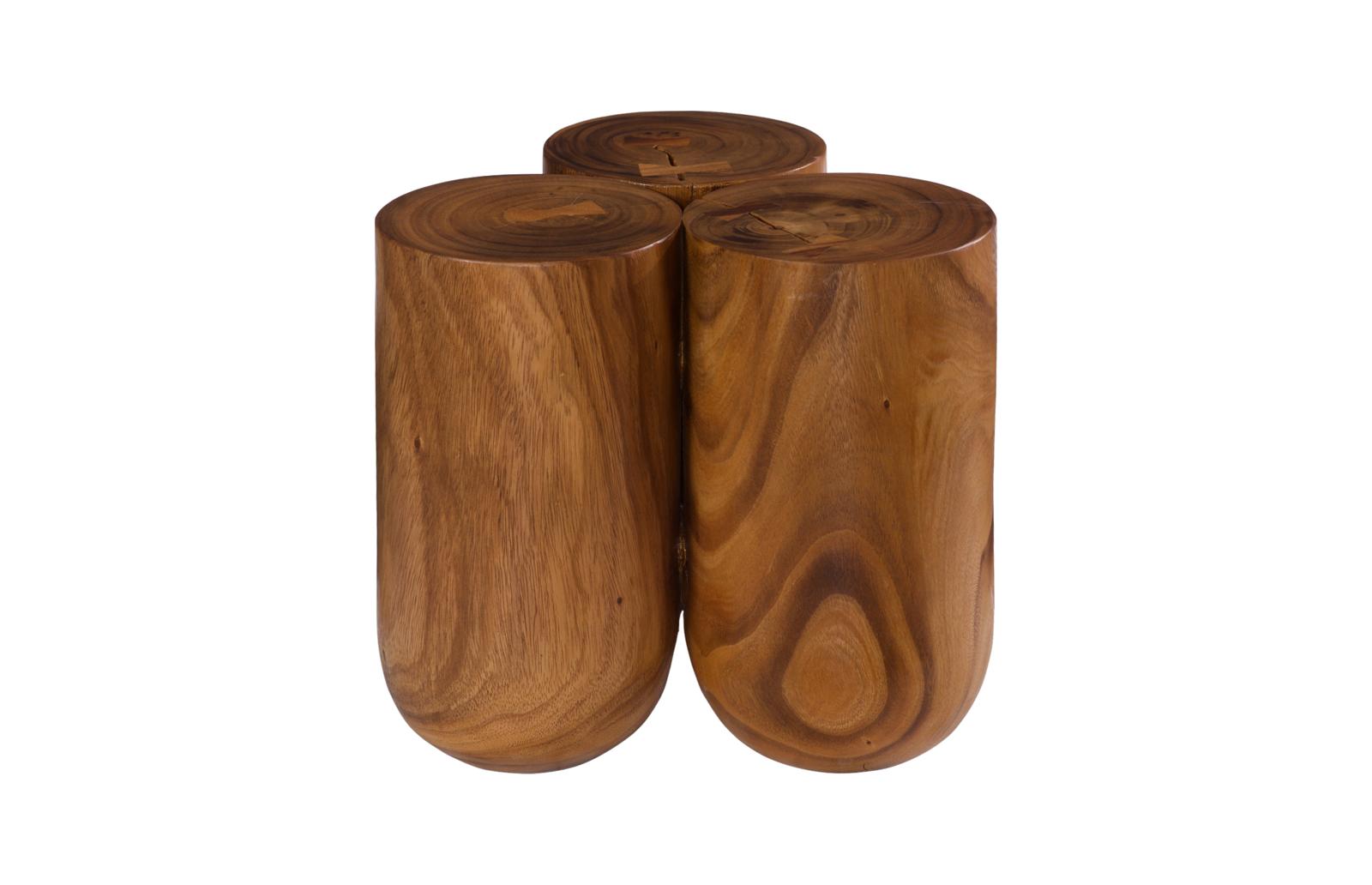 Phillips Collection Home Decor Phillips Collection Triflora Side Table, Natural, Small