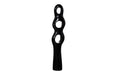 Phillips Collection Home Decor Phillips Collection Triple Circle Sculpture, Gel Coat Black
