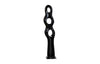 Phillips Collection Home Decor Phillips Collection Triple Circle Sculpture, Gel Coat Black