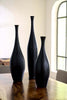 Phillips Collection Home Decor Phillips Collection Trumpet Vase, Large, Matte Black