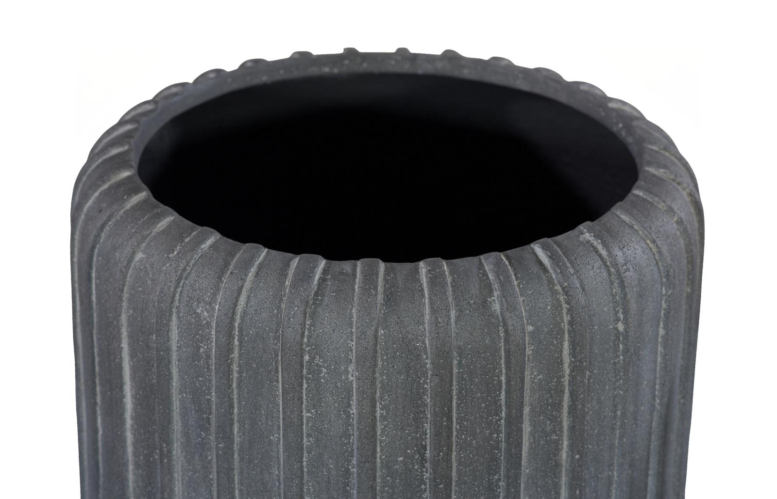 Phillips Collection Home Decor Phillips Collection Vertical Vase, Raw Gray