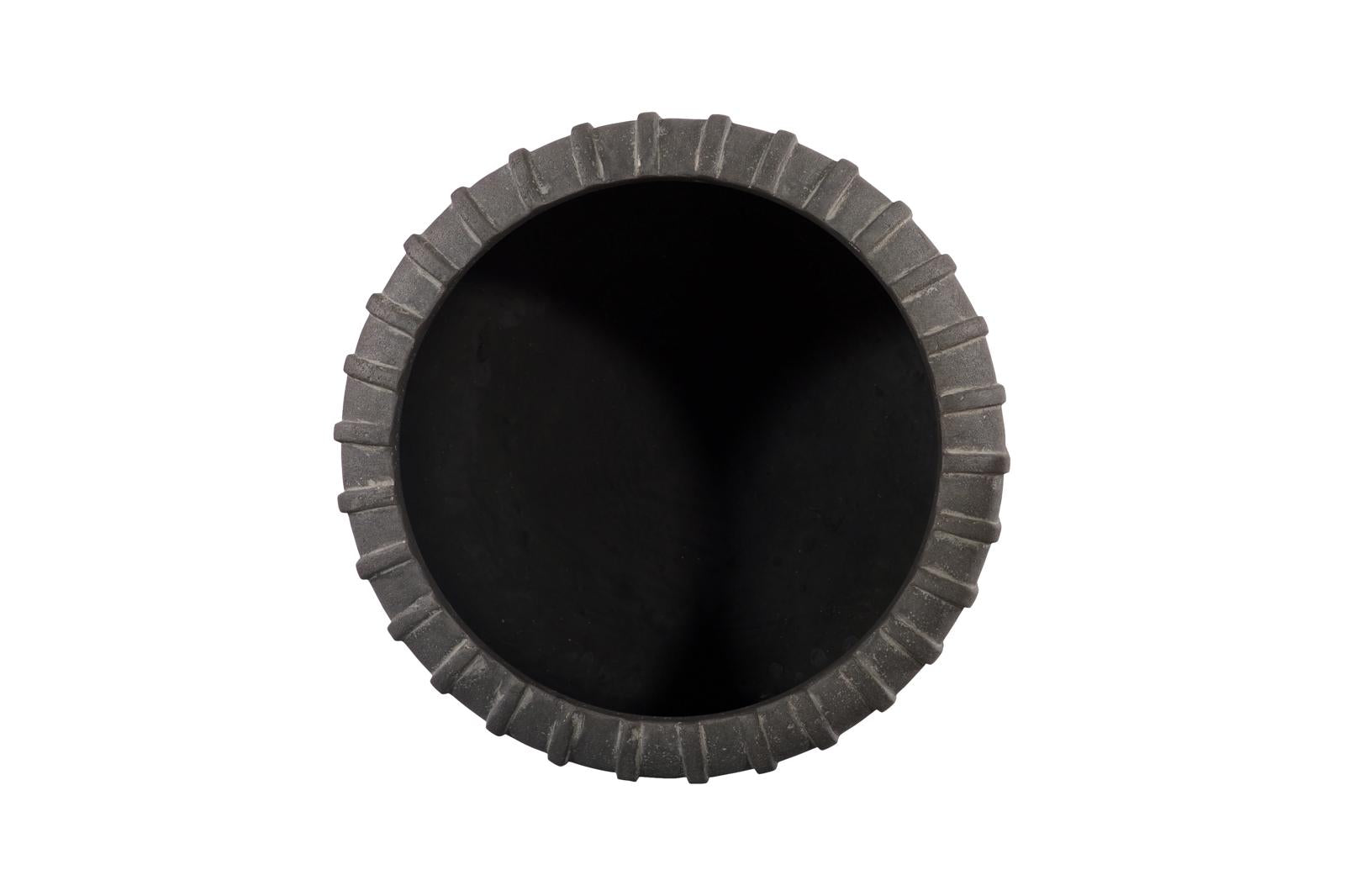 Phillips Collection Home Decor Phillips Collection Vertical Vase, Raw Gray
